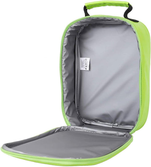 ONTESY Game Lunch Box - Leather Reusable Lunch Bag for Boys Girls Kids, Waterproof Thermal Insulated