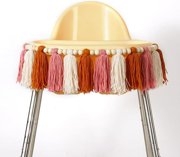 Boho Sun Yarn Garland High Chair Banner - You are My Sunshine