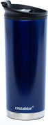 Travel Coffee Mug, 16 Oz. Stainless Steel Insulated Tumbler, Leak Proof Double Wall Travel Coffee Cup for Hot & Cold