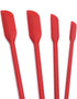 Beauty Spatula 4 PCS Mini Silicone Makeup Spatula for Cosmetics & Kitchen, 3 Sizes