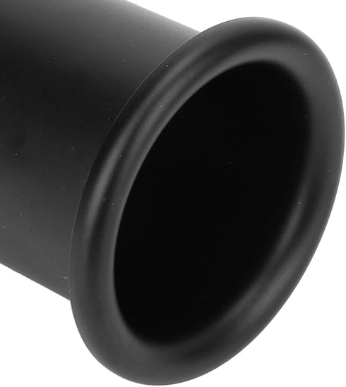 Estink Hair Dryer Holder, 9cm / 3.54in Black Stainless Steel Blow Dryer Shelf for Bathroom