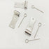 20 Pack Sofa Zig Zag Spring Repair Brackets - Complete Hardware Kit for Sofa Spring Repairs
