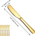6 5.6", Berglander Butter Knife Spreader Pieces Stainless Steel Gold Butter Knives, Butter Spreader Gold Kitchen