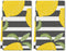 2 Pcs Kitchen Towels - Lemons Kitchen Dish Towels for Home Cleaning, Cooking, and Baking, 16 x 24 Inch