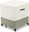 Waterproof Outdoor Ottoman Cover Square,600D Heavy Duty Patio Small Side Table Cover,Patio