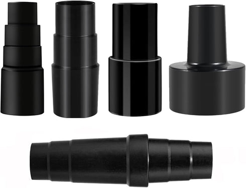Universal Vacuum Hose Adapter Kit, Reducer Attachment Set for Shop Vac 1 1/2 to 1 1/4 inch, 1 3/8 inch to 1 1/4 inch