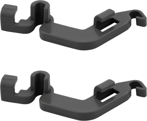 2 Pack W10082853 Dishwasher Tine Pivot Clip Replacement Part by JPKTA for Whirlpool Kitchenaid Kenmore Dishwashers