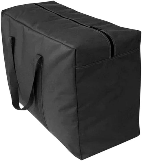 Extra Large Waterproof Handy Storage Bag, Black, 150L, Heavy Duty Oxford Travel Luggage Caddy Organizer