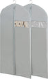 Garment Bags for Travel, 50'' Hanging Clothes Suit Bag (Set of 2, 23.3'' X 50'')