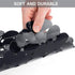 Bligli Pebble Sink Mat for Stainless Steel/Ceramic Sinks, 2 Pack, PVC Sink Protectors, 15.7 x 11.8 inch, Black