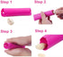 Fu Store Garlic Press - 304 Stainless Steel Garlic Rocker Mincer with Silicone Peeler (Color Random)