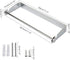 Under Cabinet Paper Towel Holder, Wall Mount for Home Kitchen, Stainless Steel for Large Rolls, Chrome