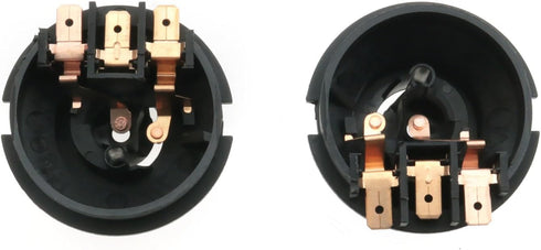 E-outstanding 2PCS Electric Kettle Base Coupler Connector, Multi-purpose Switch Base Plate Temperature Control Tip Top