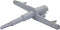 154567702 Dishwasher Spray Arm Assembly, Lower with Heat Shield, Replaces 5304507175, 154567701, Gray