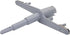 154567702 Dishwasher Spray Arm Assembly, Lower with Heat Shield, Replaces 5304507175, 154567701, Gray
