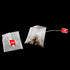 100Pcs Tea Filter Bag, Nylon Empty Infuser Strainer Bags with Drawstring for Loose Leaf Tea, Coffee, Herbs