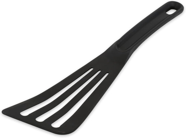 RSVP International Kitchen Tool Collection, Dishwasher Safe, Angled, 12x3.25", Nylon Euro Style, Black