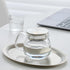 IwaiLoft Glass Teapot with Removable Stainless Steel Filter, Stovetop & Microwave Safe, 15OZ
