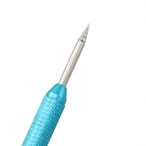 Stainless Steel Coffee Latte Art Pen, Decorative Cappuccino Tool, Fancy Cafe Pen, Blue