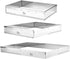 Guowall Extensible Stainless Steel Square Cake Mold, Heavy Duty Adjustable Mousse Ring - 10 * 7in