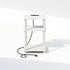 3-Tier Closet, Furinno JUST Night Stand, Turn-N-Tube Nightstand with Charging Station, Bedside Table, End Table, Side
