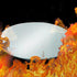 Top,1/4" Inch 18" Inch Round Glass Table Thick Tempered Pencil Edge Polish Glass Table Top Suitable for Dining, Coffee