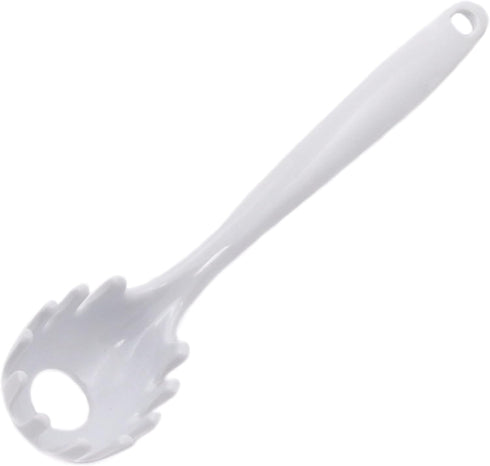 Chef Craft Basic Melamine Spaghetti/Pasta Fork, 11 inch, White