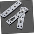 Holibanna 12 Pcs Bed Replacement Connectors, Hinge Hardware for Furniture Repair, Bed Rail Hanger Accessories