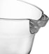 Dicunoy 4 Liter Plastic Ice Bucket, Thick Clear Champagne Chiller with Handle, Wine Cooler for Bar, Home, Parties