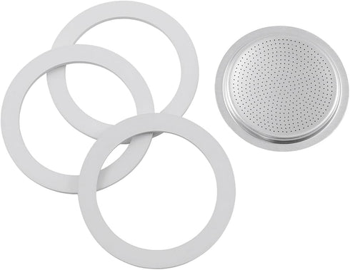 Bialetti Replacement Gasket & Filter for 6 Cup Espresso Maker