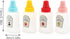 Rosojodg 4Pcs Colorful Mini Cute Tomato Ketchup BottleSalad Dressing Tomato Containers Empty Ketchup and Mustard Syrup