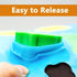 Candy Chocolate Molds Silicone, Non-Stick Animal Jello Moulds, BPA Free Forest Theme Set of 6 with Dinosaur, Bear,