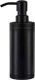 GAPPO Matte Black Soap Dispenser, Stainless Steel Metal Pump Hand Lotion Bottle for Bathroom, Bedroom, Kitchen (300ML)