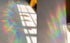 Small Flower Window Clings, Anti Collision Window Decals, Static Cling Stickers for Bird Strikes, Rainbow Design