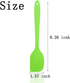 6 Pcs Silicone Spatulas, 8.3 inch Small Rubber Spatula Heat Resistant Non-Stick Baking Mixing Tool