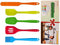 5Pcs Silicone Spatula Set, Colorful Mini Kitchen Utensils, 480 F Heat Resistant for Baking and Cooking