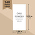 Talented Kitchen 140 Minimalist Spice Jar Labels, Preprinted Waterproof Kitchen Organization Stickers for Spice Jars