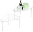 2 Countertop Jetec Tier Corner Bathroom Organizer Shelf Acrylic Bathroom Table Organizer Vanity Tray Sink Stackable