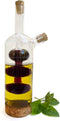 Lily's Home Triple Globe Olive Oil and Vinegar Dispenser - Glass Cruet