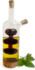 Lily's Home Triple Globe Olive Oil and Vinegar Dispenser - Glass Cruet