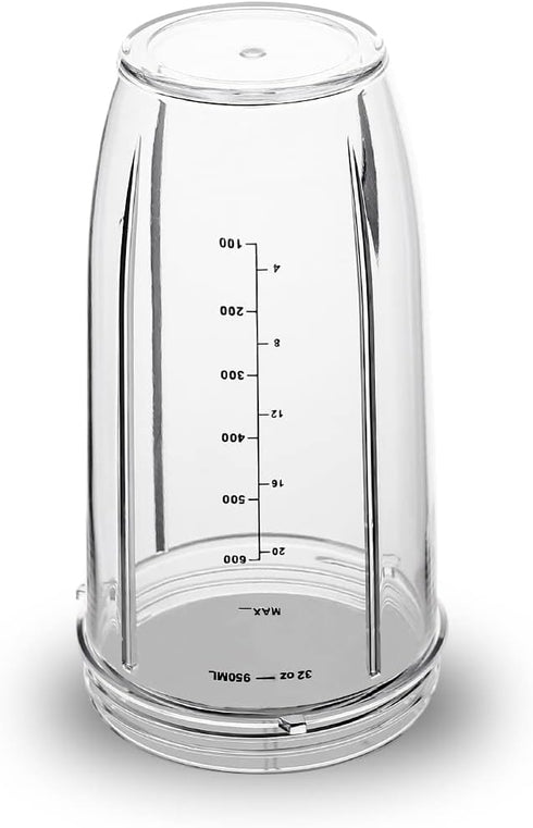 Replacement Parts Cups, Compatible with Nutribullet Blender 600W & 900W, 32oz