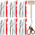 Artcome 21 Pcs Seafood Tools Set Nut Cracker Set includes 6 Crab