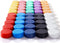 ZDZBLX 50 Pack Fridge Magnets, 10 Colors Cute Mini Strong Magnets for Office, Crafts, Classroom