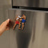 4 " Muay Thai Hak KOR Erawan 3D Resin Fridge Magnet - Break The Elephant s Neck Basic Movement Souvenir