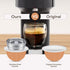 Nes presso Vertuo Pods Upgrade Version for Vertuo Next Coffee Brewer, 230 ML Crema Coffee, 2 Capsules, 1 Tamper