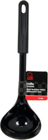 Chef Craft Basic Nylon Cooking/Serving Ladle, 12 inch, Black