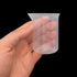 8 Pcs Epoxy Mixing Cups, 100ml/3.4oz Clear Plastic Graduated Cups for Mixing Paint, Stain, Epoxy, Resin