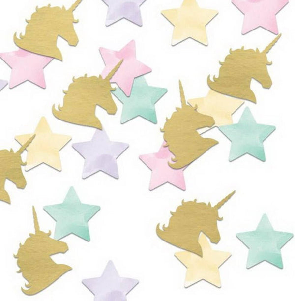 Creative Converting 339626 Sparkle Unicorn Confetti, 1 Pack