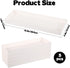FMOACEN 5 2 PCS Plastic Plant Tray Saucer with Removable Drain Plugs Rectangular Window Sill Drainage Tray for Indoors