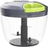 Ourokhome 650ml Manual Food Processor Vegetable Chopper, Grey for Garlic, Onion, and Herbs